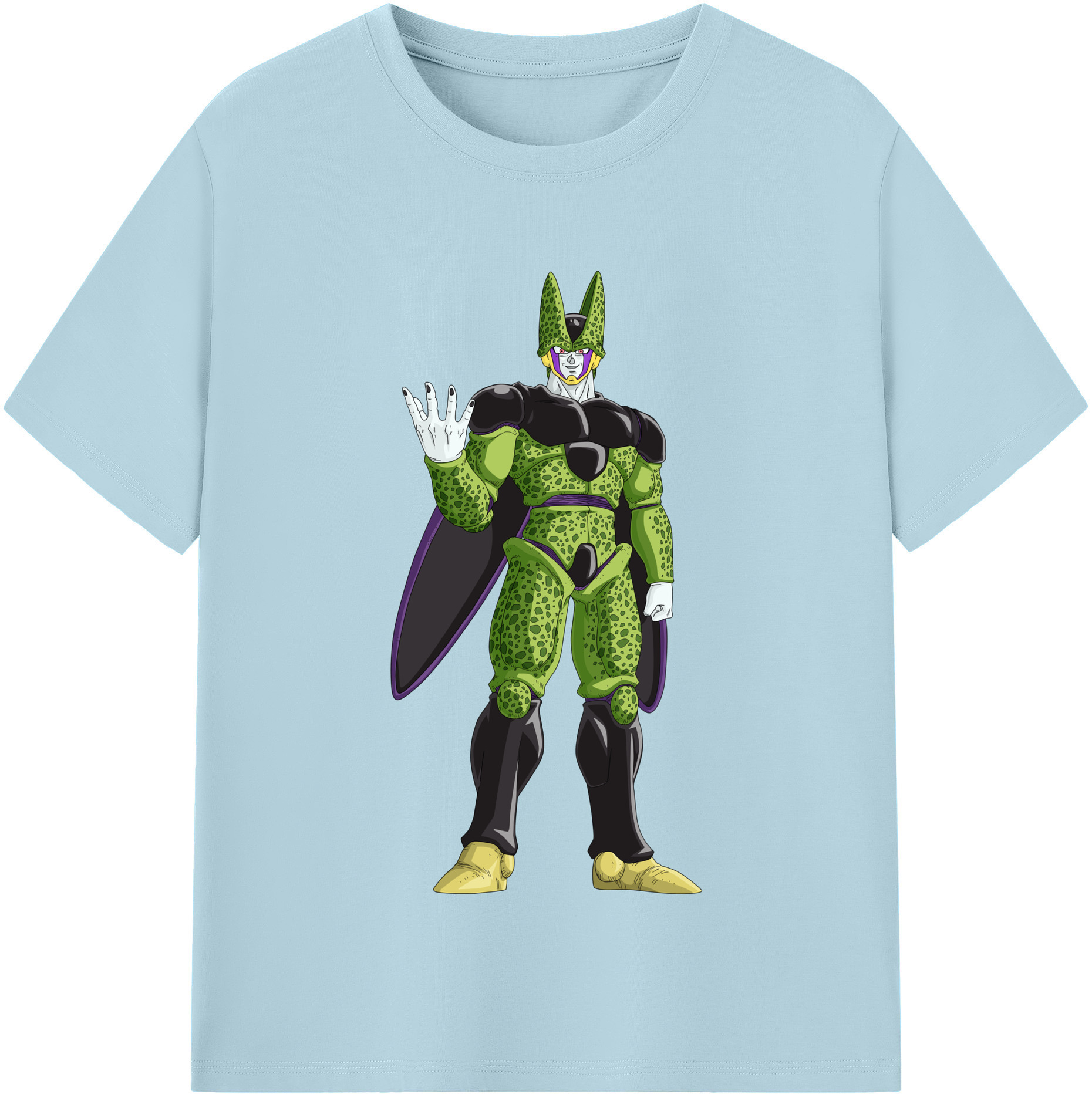 （画像用） ドラゴンボール セル DRAGON BALL Cell 綿100％半袖Tシャツ（フロントプリント）
